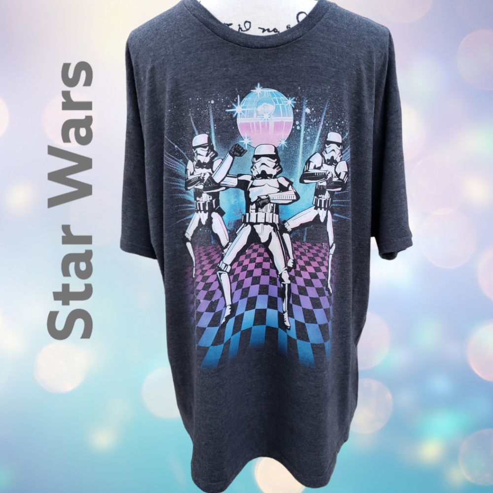 Star Wars Dancing Disco Storm trooper tee